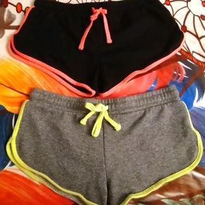 2 Active Wear booty shorts Seduction Large
